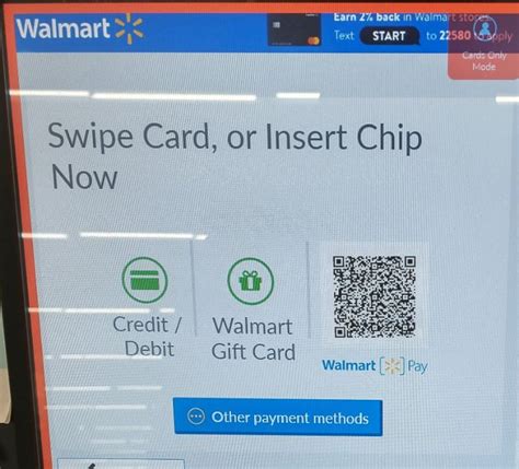 contactless credit card walmart|does Walmart take electronic payments.